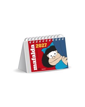 CALENDARIO 2027 MAFALDA ESCRITORIO ROJO SIN CAJA | 9786316693891 | QUINO