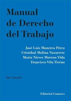 MANUAL DE DERECHO DEL TRABAJO 2026 | 9791370331573 | MONEREO PÉREZ, JOSÉ LUIS