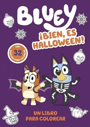 BIEN, ES HALLOWEEN! UN LIBRO PARA COLOREAR TERRORÍFICAMENTE DIVERTIDO (BLUEY. ACTIVIDADES) | 9788448874773 | BLUEY