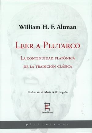 LEER A PLUTARCO | 9791399242966 | ALTMAN, WILLIAM H. F.
