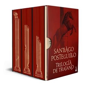 ESTUCHE TRILOGÍA DE TRAJANO. EDICIÓN ESPECIAL CON CANTOS DECORADOS | 9788408327547 | POSTEGUILLO, SANTIAGO