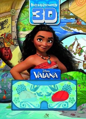 DISNEY VAIANA - BUSCA Y ENCUENTRA - LIBRO DE ACTIVIDAD CON ESCENAS EN 3D | 9798384605522 | PRINCESAS DISNEY