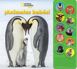 NATIONAL GEOGRAPHIC KIDS - ANIMALES BEBES LIBRO CON 10 BOTONES | 9798384603641 | NATIONAL GEOGRAPHIC