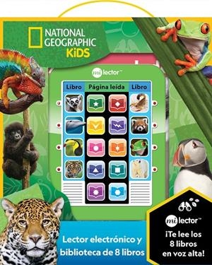 NATIONAL GEOGRAPHIC KIDS - MI LECTOR LECTOR ELECTRÓNICO Y BIBLIOTECA DE 8 LIBROS | 9798384604662 | NATIONAL GEOGRAPHIC