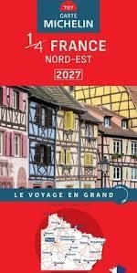 FRANCE NORD-EST : MAPA 707 | 9782067271739