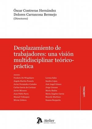DESPLAZAMIENTO DE TRABAJADORES : UNA VISIÓN MULTIDISCIPLINAR TEÓRICO-PRÁCTICA | 9791388510083 | CONTRERAS HERNANDEZ, OSCAR / CARRASCOSA, DOLORES