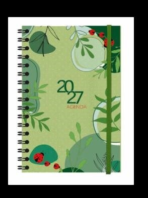 AGENDA DIA PAGINA TEXTURE GARDEN 3204 | 8423647324186