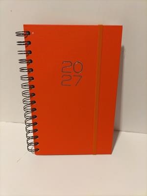 AGENDA DIA PAGINA TARONJA PEÑAFIEL WIRE-O | 8423647326173