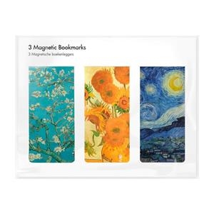 SET 3 MARCAPAGINAS MAGNETICOS VINCENT VAN GOGH | 8719524031125
