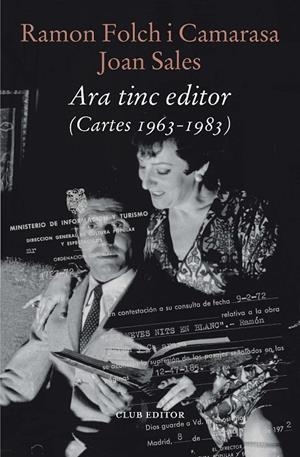 ARA TINC EDITOR | 9788473295253 | FOLCH I CAMARASA, RAMON