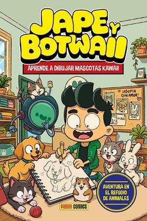 JAPE Y BOTWAII 03. APRENDE A DIBUJAR MASCOTAS KAWAII | 9791370581220 | PEREZ, JOSE ANTONIO (JAPE)
