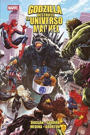 100% MARVEL HC. GODZILLA DESTRUYE EL UNIVERSO MARVEL | 9791370580780 | MEDINA, PACO / DUGGAN, GERRY / GARRON, JAVIER