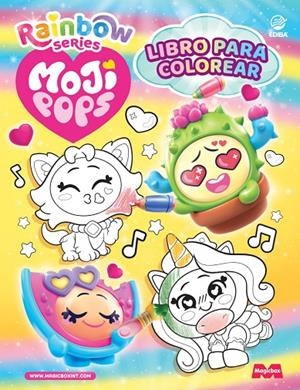 LIBRO COLOREA MOJI POPS SERIE PEARL | 9788419011756 | EDIBA EUROPA EON SL