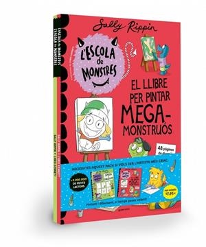ESCOLA DE MONSTRES - PACK ARTISTA : LLIBRE PER PINTAR + APRÈN A DIBUIXAR | 9791387972783 | RIPPIN, SALLY