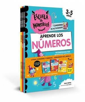 ESCUELA DE MONSTRUOS - PACK ACTIVIDADES : APRENDE LAS LETRAS, LOS NÚMEROS Y LAS FORMAS (¡INCLUYE STICKERS!) | 9791388417580 | RIPPIN, SALLY