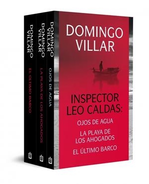ESTUCHE INSPECTOR CALDAS (OJOS DE AGUA | LA PLAYA DE LOS AHOGADOS | EL ÚLTIMO BARCO) | 9788466396523 | VILLAR, DOMINGO