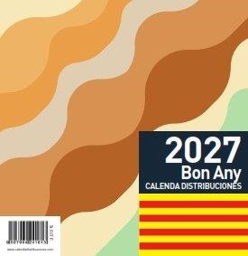 CALENDARIO PIRAMIDE 2027 CATALUÑA DE MESA CON ESPIRAL | 9507994241613