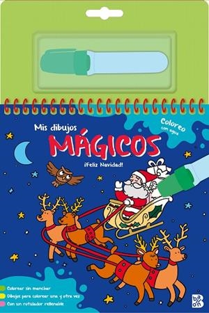 MIS DIBUJOS MÁGICOS - COLOREO CON AGUA - ¡FELIZ NAVIDAD! | 9789403247557 | BALLON